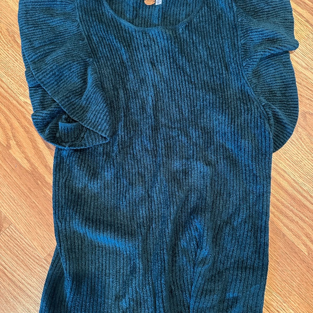 FP Movement by Free People Black Ribbed Tank Top